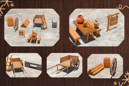 AIRIDev Village Props