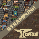 2D Infinite Character Forge - Steampunk