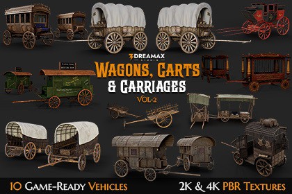 Medieval Wagons, Carts & Carriages Vol. 2 – Horse & Ox-Drawn Transport