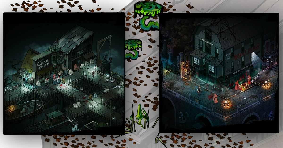 2D Dark Comic Vegetation – Lovecraft’s Untold Stories 2 Assets | 2D ...