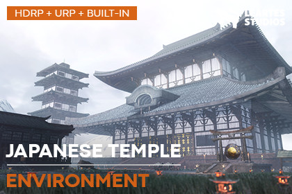 Japanese Temple Environment