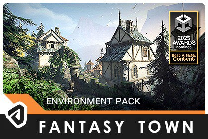 Fantasy Medieval Town