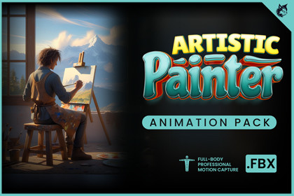 Artistic Painter Animation Pack
