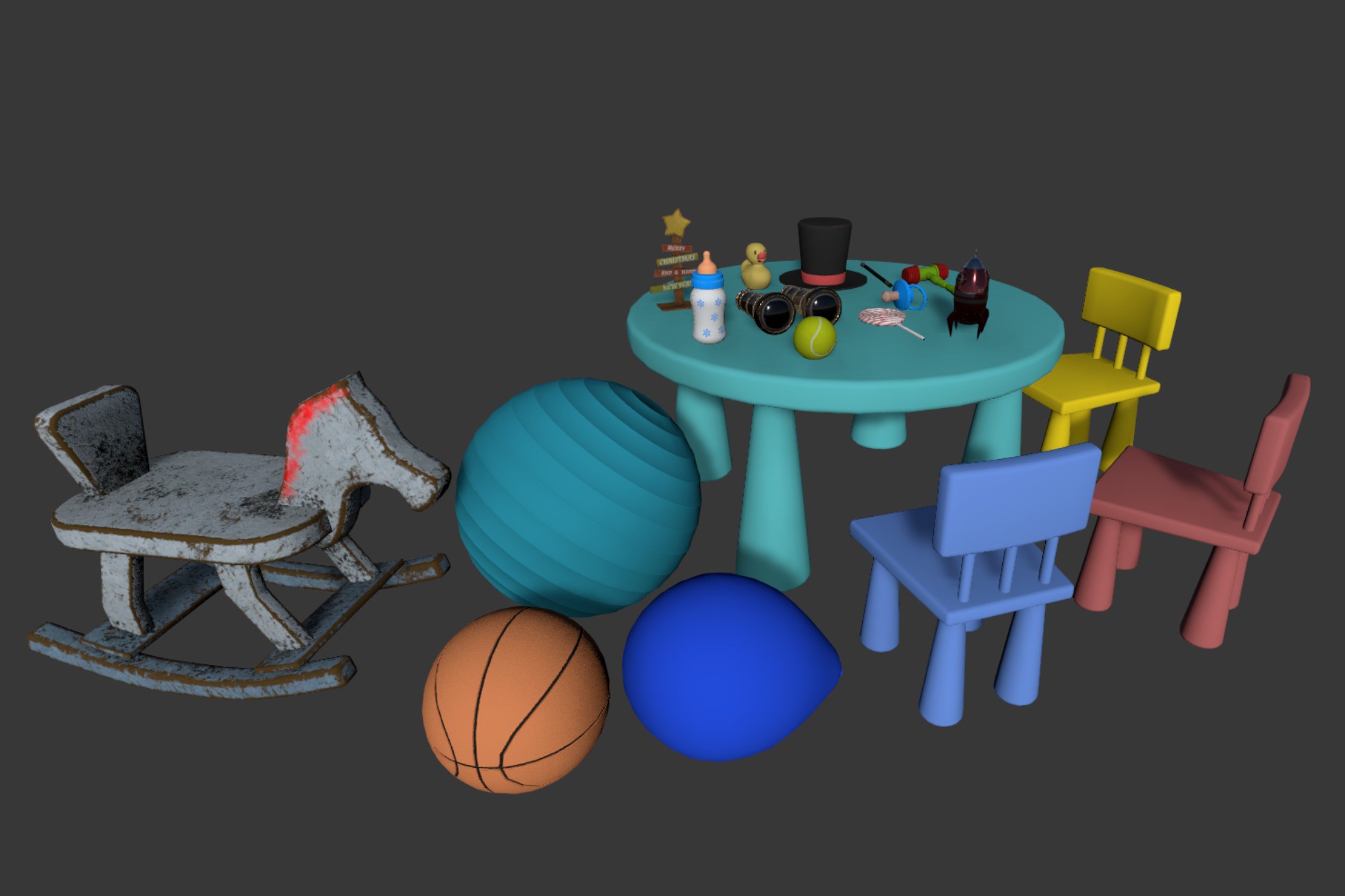 3D Toys | 3D Props | Unity Asset Store