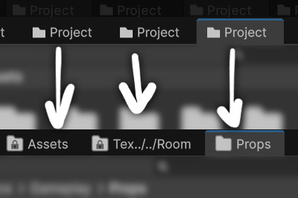 Titled Project Tabs