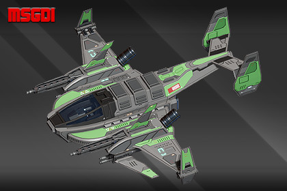 Spaceship ISD Modular Bomber