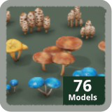 PIDI - COSY: Stylized Mushrooms Vol 2