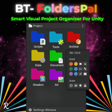 BT-FoldersPal: Smart Visual Project Organizer For Unity