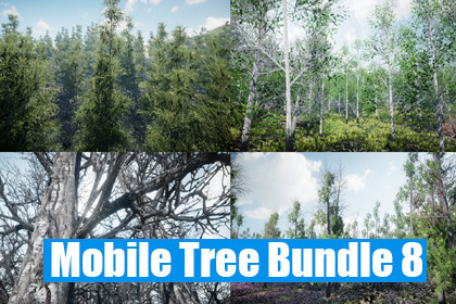 Mobile Tree Bundle 8 (for URP)