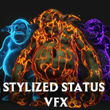 Stylized Status VFX