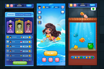 Fish Merge Game Kit