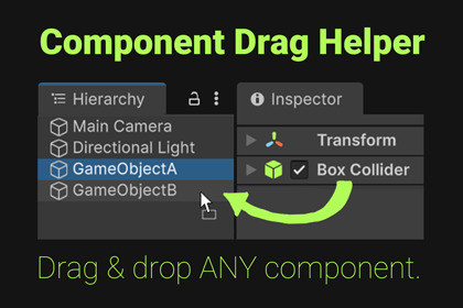 Component Drag Helper - Move & copy support for all components