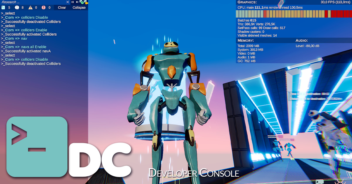 4H2C - Developer Console | Utilities Tools | Unity Asset Store