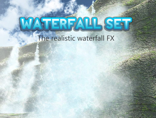 Waterfall set | Environment | Unity Asset Store