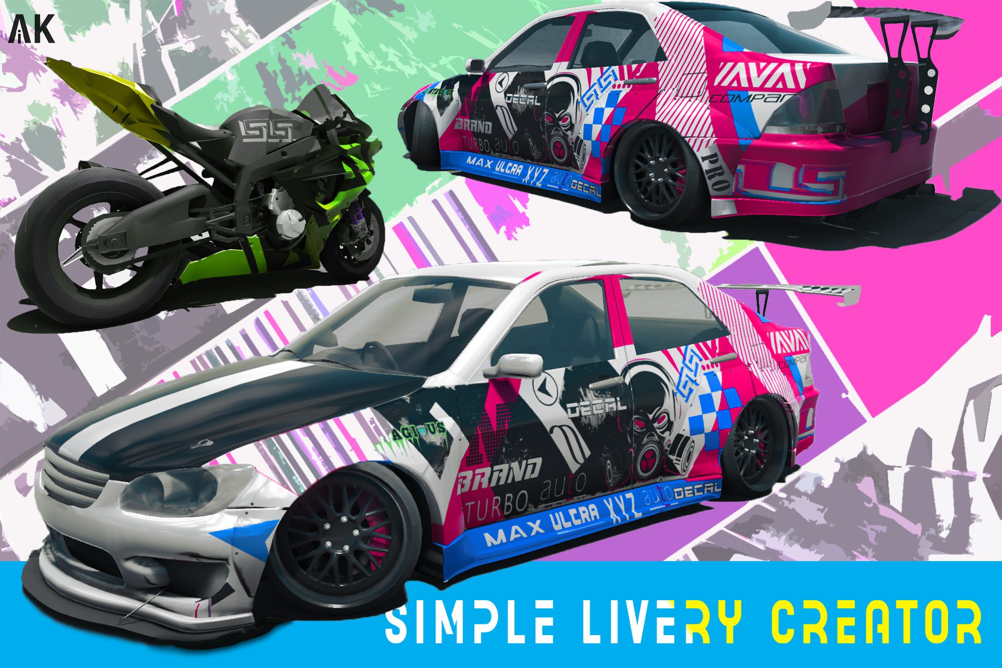 Simple Livery Creator Painting Unity Asset Store