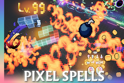 Arcade Pixel Retro Stylized VFX Starter Kit