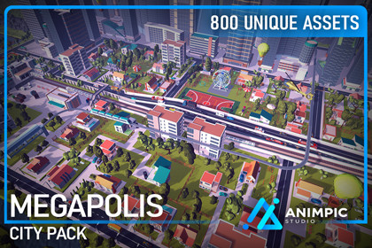 POLY - Megapolis City Pack