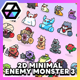 2D Minimal - Enemy Monster3