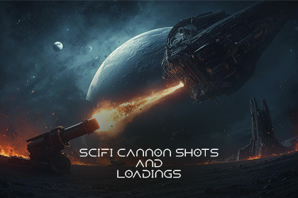 SciFi Cannon Shots and Loadings