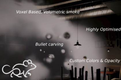 Optimised Volumetric Smoke, Gas & Carving (URP + Built-in)