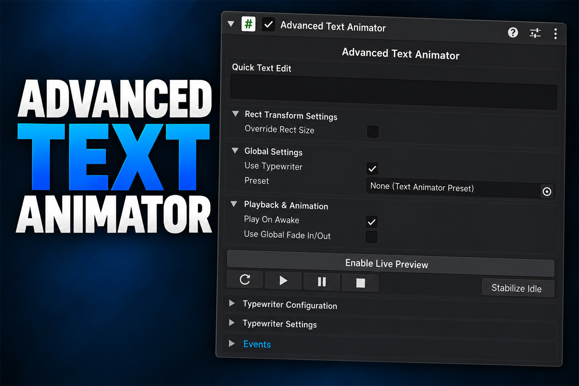 Advanced Text Animator