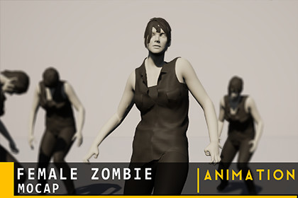 Female Zombie Mocap