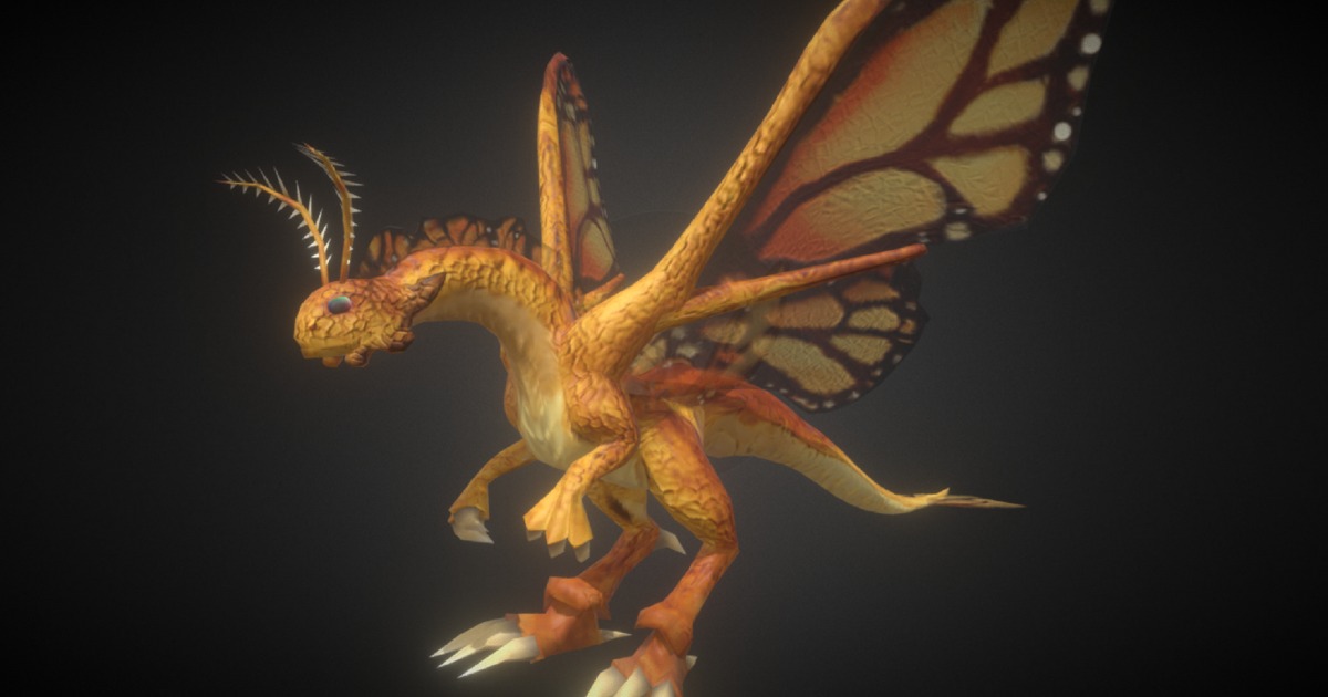 Dragon Fairy | 3D Creatures | Unity Asset Store