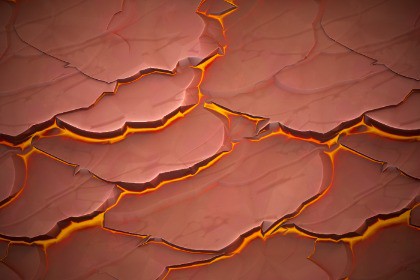 Lava Texture & Material Vol. 04