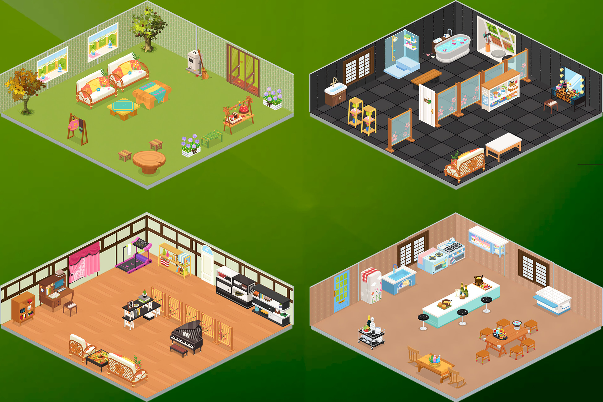 Tiles-Indoor Room Sprites | 2D Environments | Unity Asset Store