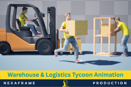 Warehouse & Logistics Tycoon Animation