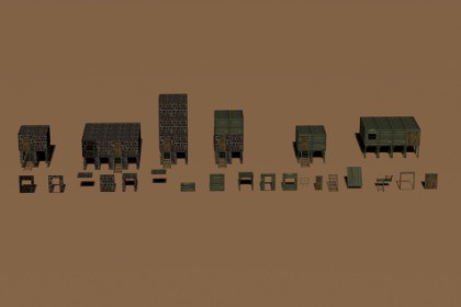 Apocalypse, Modular, Building Kit