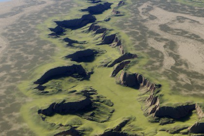 Heightmaps- ValleyLandscape