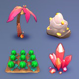 Lowpoly Resources Pack