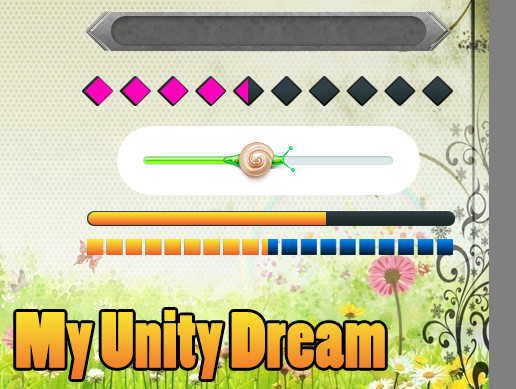 2D Progress Bar Volume 01 | GUI Tools | Unity Asset Store