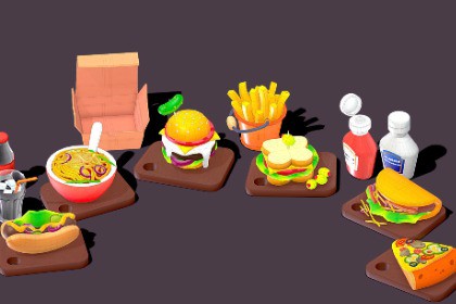 Food & Drinks Game Pack