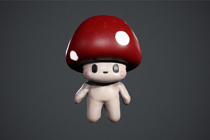 Mushroom Low Poly