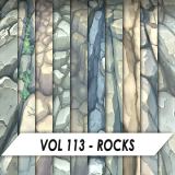 Stylized Textures - Vol 113 - Rocks
