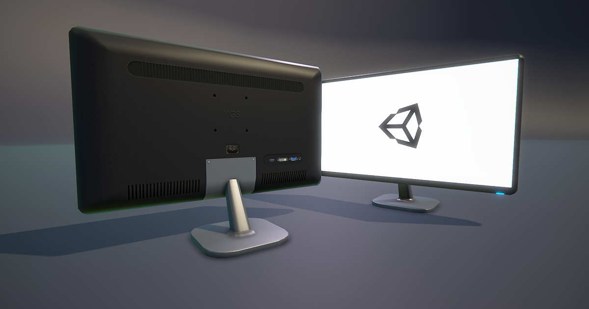 Monitor | 3D Electronics | Unity Asset Store