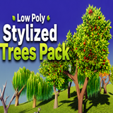 Low Poly Stylized Trees Pack - Mini World Studio