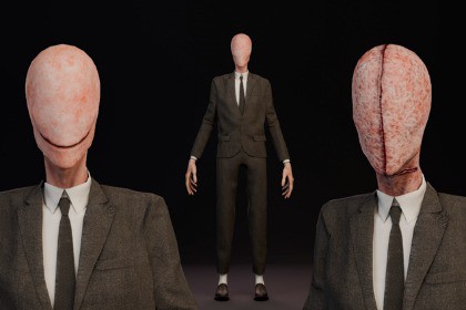 Slender Man in Suit