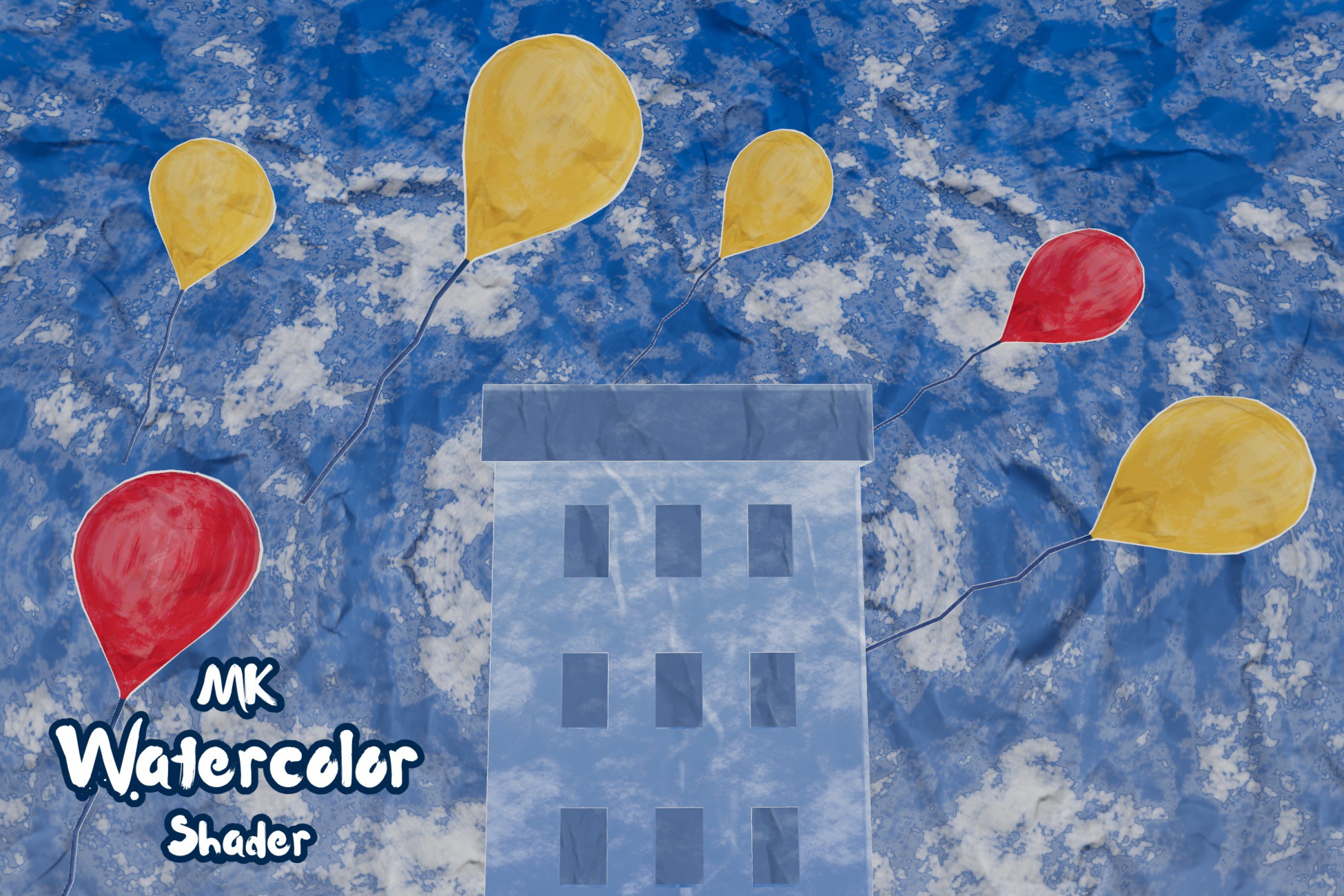 MK Watercolor Shader - Painterly Shading