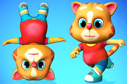 Cat Kitten Animated