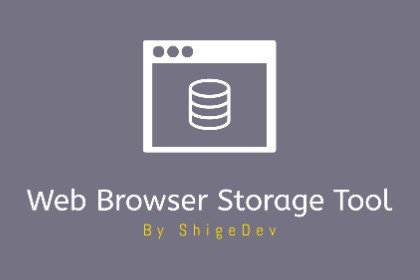 Web Browser Storage Tool