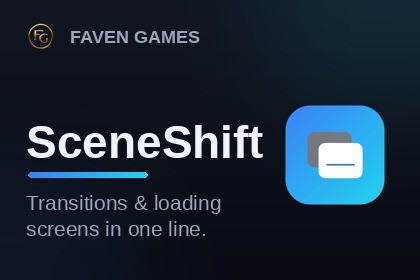 SceneShift: Scene Transitions, Loading Screens & Async Loading
