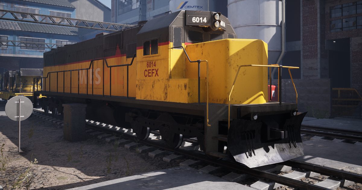 Train Yard Environment | 3D Industrial | Unity Asset Store
