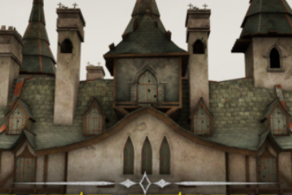 Medieval 3D Buildings Set
