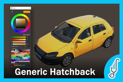 Generic City Car Hatchback HD