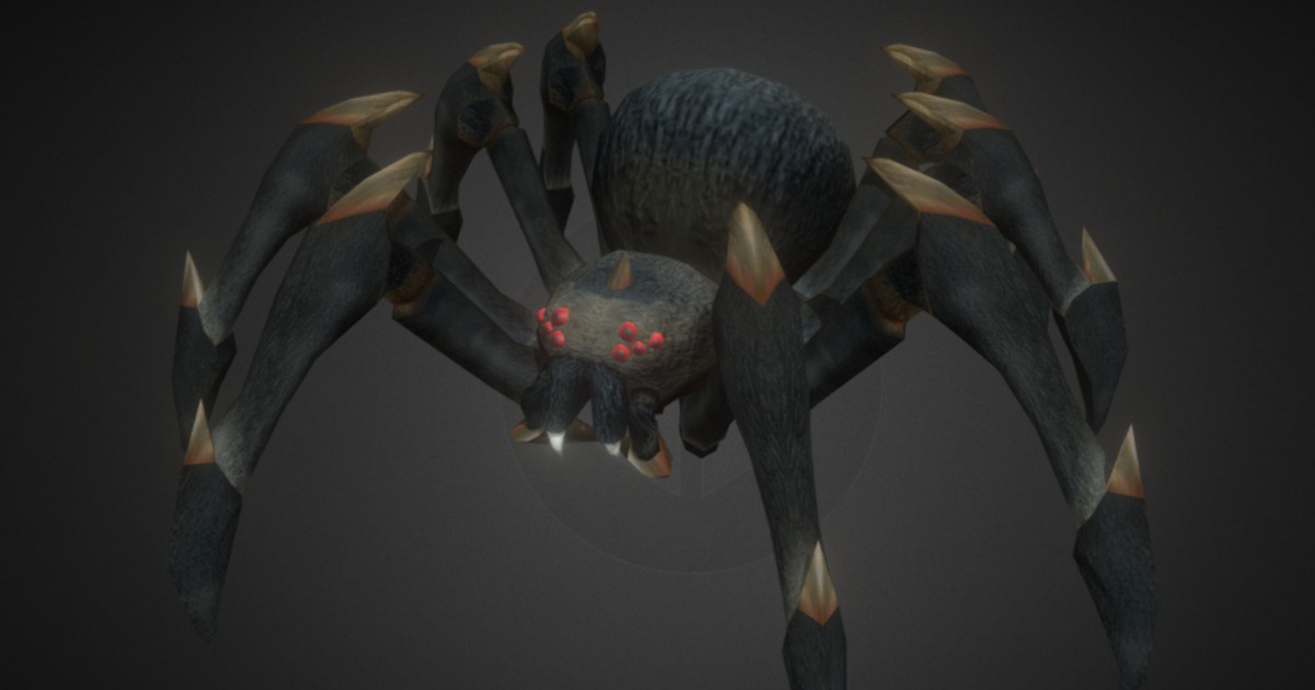 Spider. | 3D Characters | Unity Asset Store