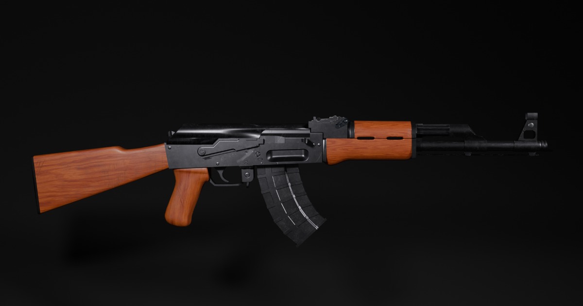 AK-47 - 4K Game-Ready | 3D Weapons | Unity Asset Store