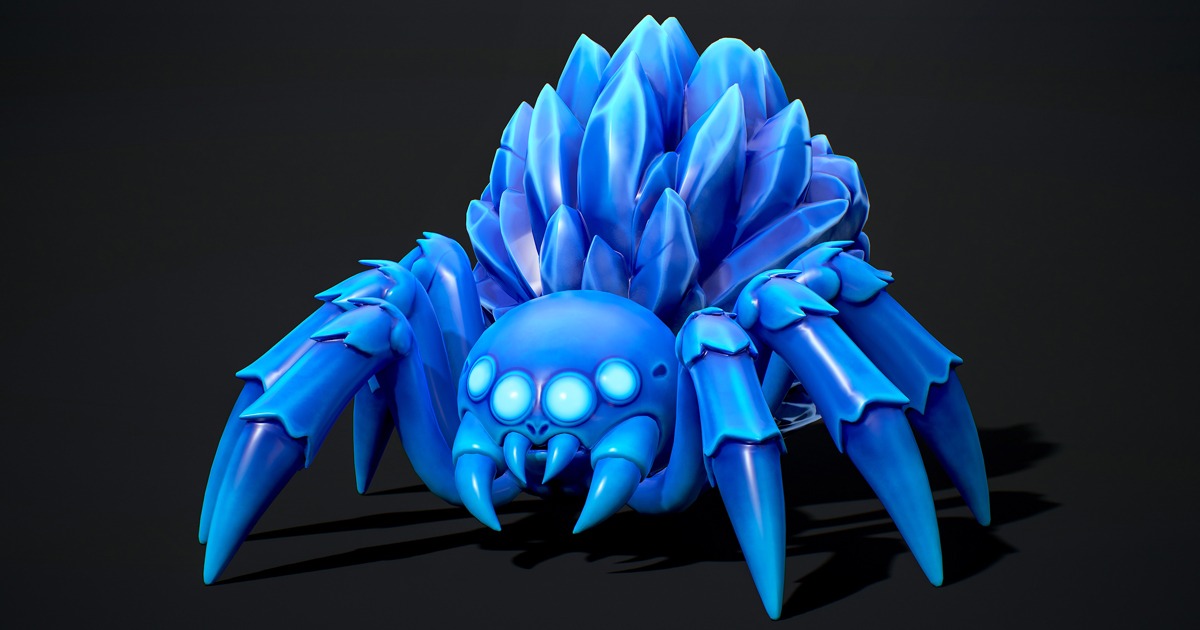 Red Rx Spider Character Spider S1 | Characters | Unity Asset Store